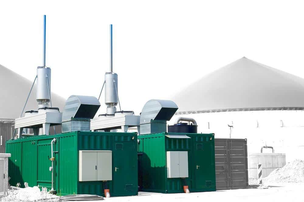 ABS intec - Technikcontainer BHKW Container Biogas Anlage - Energiecontainer