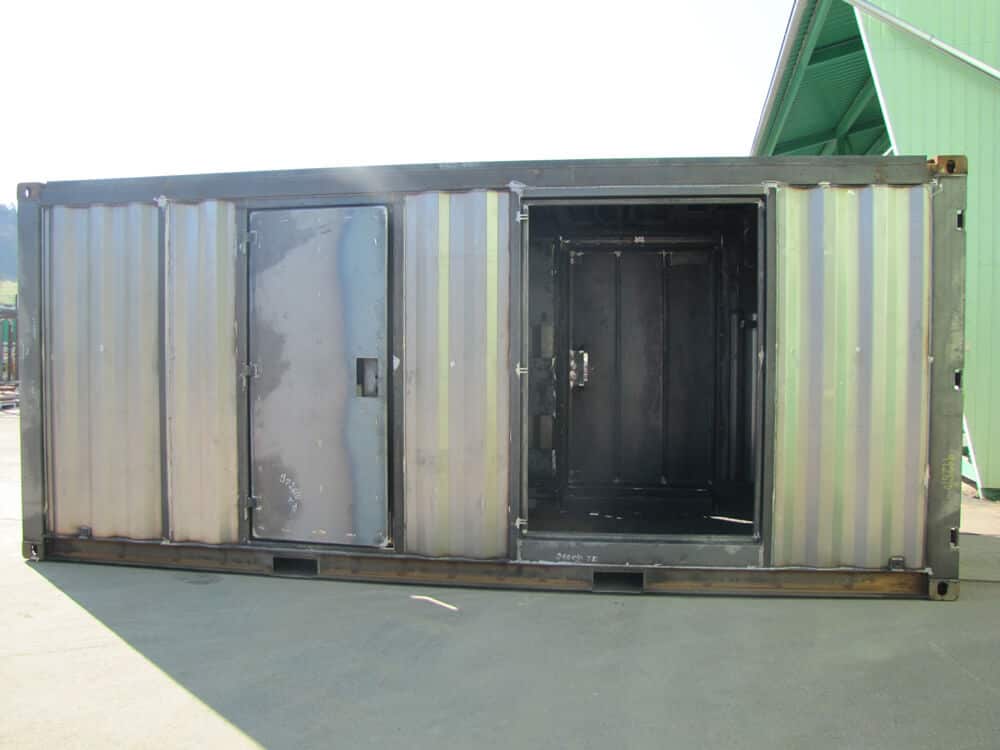 ABS intec - Technikcontainer Technikcontainer Rohbau Schweißerei Trapezblech - Gasaufbereitungsanlagen