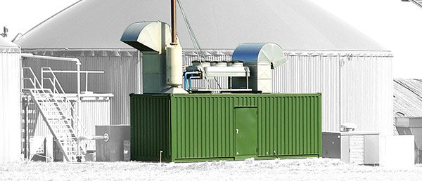 ABS intec - Technikcontainer Technikcontainer Biogas BHKW Ablufthaube 600px - Technikcontainer & Bürocontainer