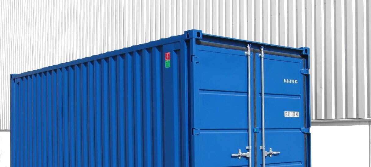 ABS intec - Technikcontainer Lagercontainer ABS intec - Technikcontainer Lagercontainer 20ft RAL 5010 1 - Lagercontainer