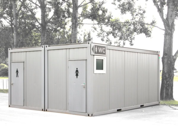 ABS intec - Technikcontainer Technikcontainer & Bürocontainer ABS intec - Technikcontainer Sanitaercontainer Doppelanlage Damen Herren Toiletten 20ft Classic Line 600x442 - Technikcontainer & Bürocontainer