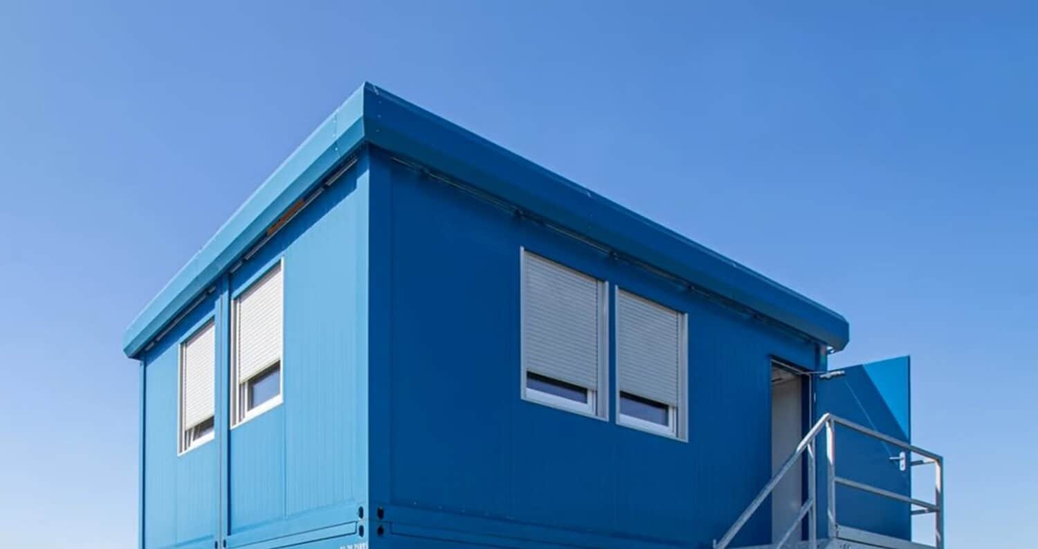 ABS intec - Technikcontainer Buero Kundenempfang Doppelstockanlage - Bürocontainer