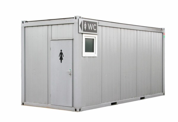 ABS intec - Technikcontainer Sanitaercontainer 20ft Classic Line Damen Toilette 600x413 - Schulcontainer