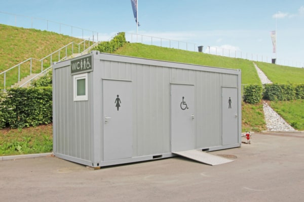 ABS intec - Technikcontainer Sanitaercontainer Toilette barrierefrei Rollstuhlfahrer Damen Herren 600x400 - Sanitärcontainer